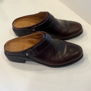 Ariat Women’s Brown Leather Mules Size 9.5